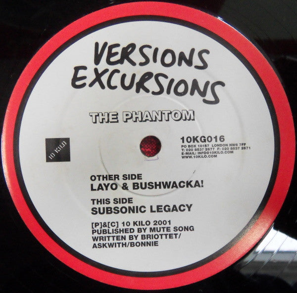 Renegade Soundwave : The Phantom (Versions Excursions) (12")