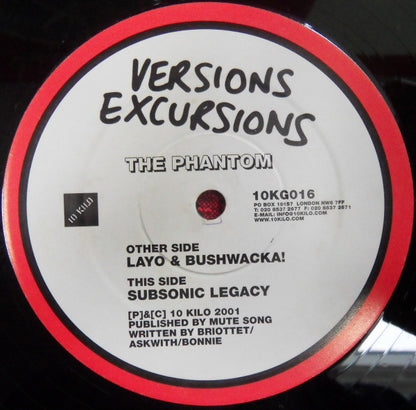 Renegade Soundwave : The Phantom (Versions Excursions) (12")