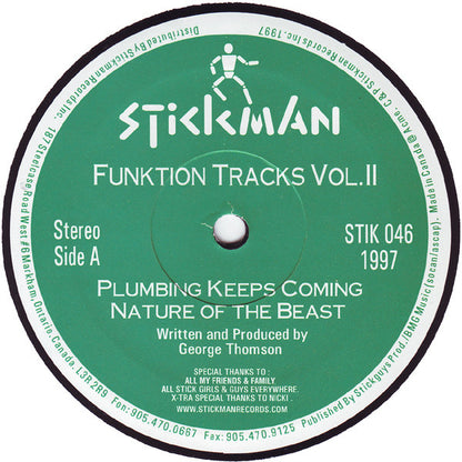 George Thomson : Funktion Tracks Vol.2 (12")