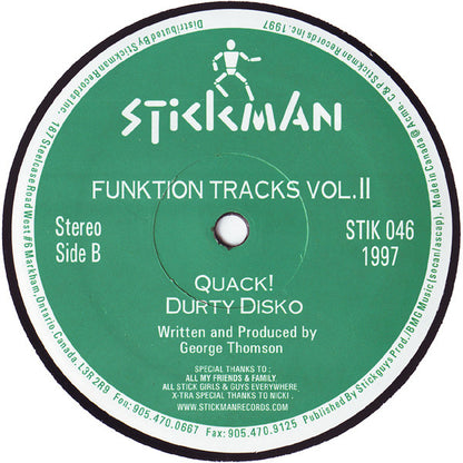 George Thomson : Funktion Tracks Vol.2 (12")