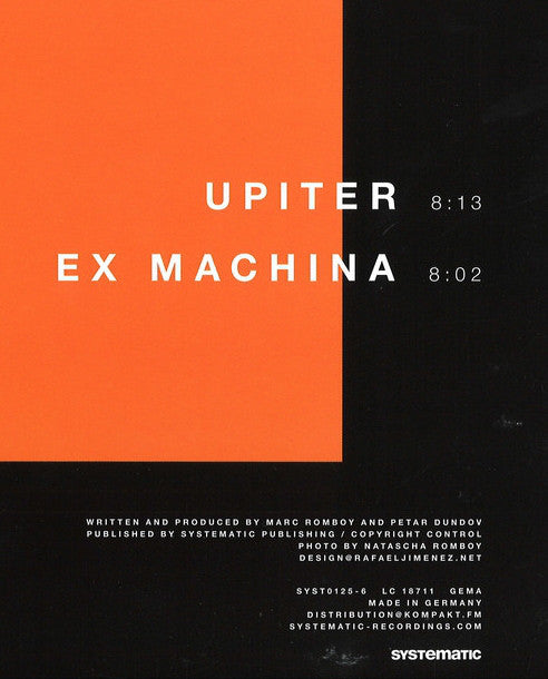 Petar Dundov, Marc Romboy : Ex Machina EP  (12", EP)
