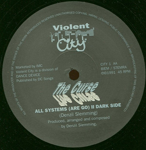 The Curse : All Systems (Are Go) (12")