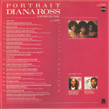 Diana Ross : Portrait - All Her Greatest Hits Volume 1 & 2 (2xLP, Comp)