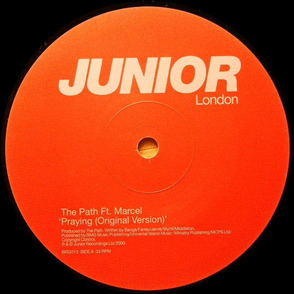 The Path Feat. Marcel* : Praying (12")