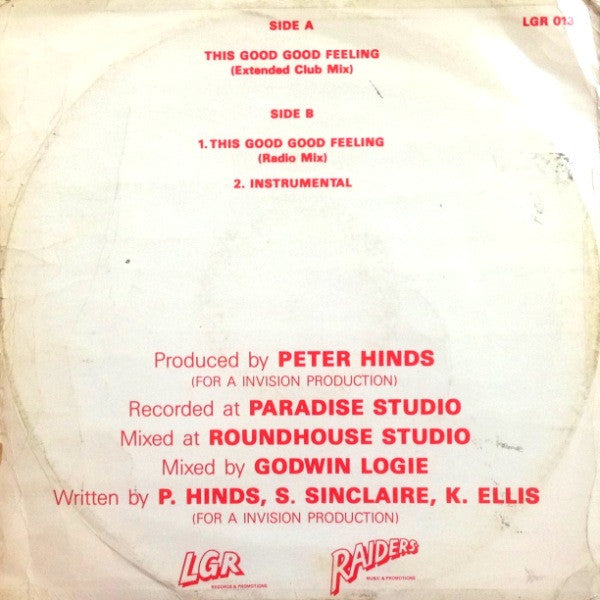 Veneiće* : This Good Good Feeling (12")