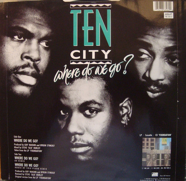 Ten City : Where Do We Go? (12", Maxi)