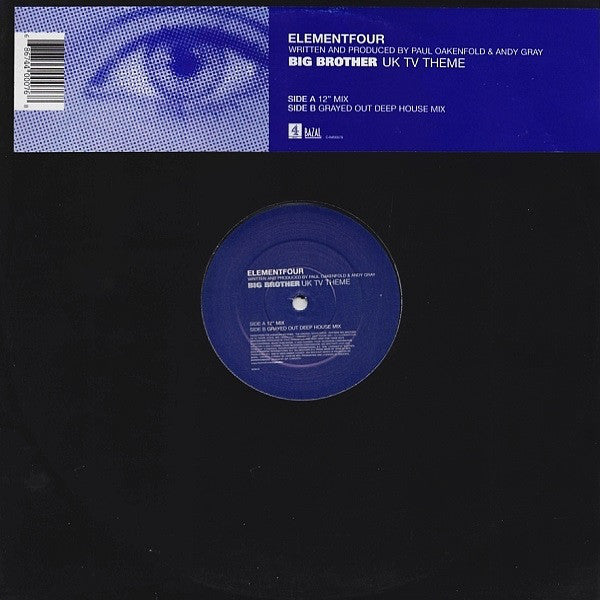 Element Four : Big Brother UK TV Theme (12")