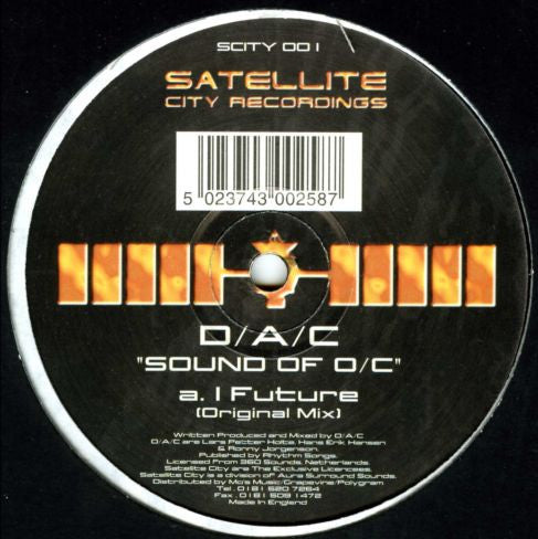 D.A.C : Sound Of O/C (12")