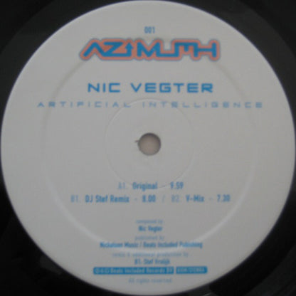 Nic Vegter : Artificial Intelligence (12")
