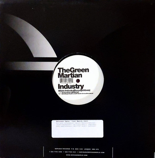 The Green Martian : Industry (12", Single)
