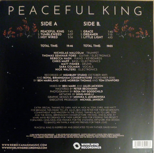 Rebecca Nash | Atlas (66) : Peaceful King (LP, Album, Ltd)