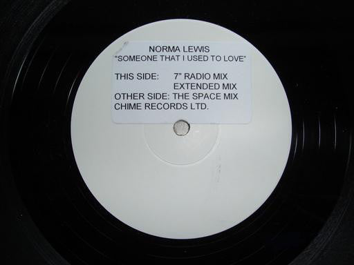 Norma Lewis : Someone That I Used To Love (12", W/Lbl, Sti)