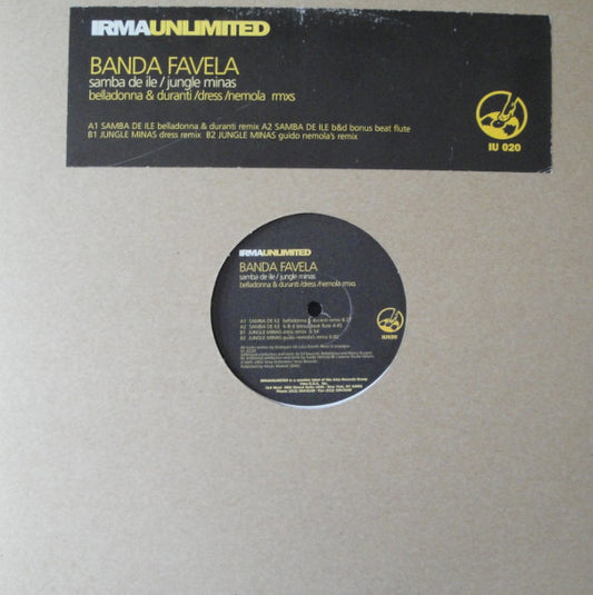 Banda Favela : Samba De Ile / Jungle Minas (12")