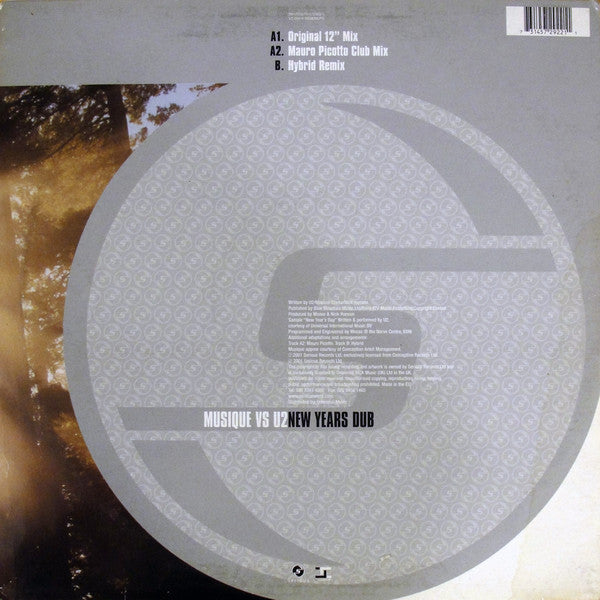 Musique (2) Vs U2 : New Years Dub (12")