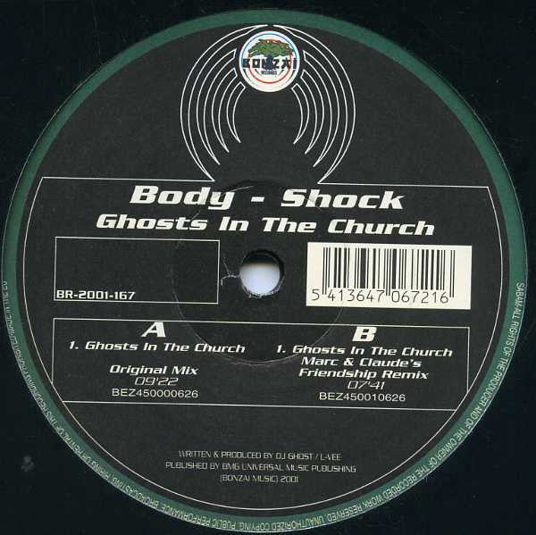 Body-Shock : Ghosts In The Church (12")