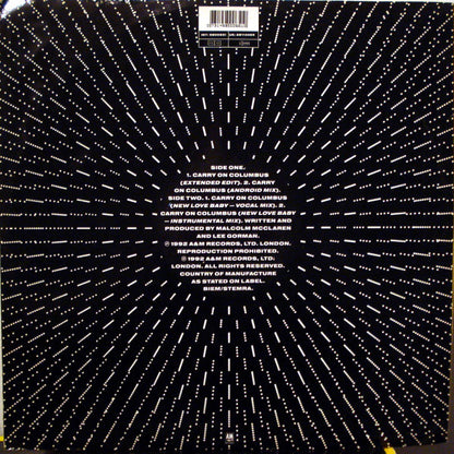 Fantastic Planet : Carry On Columbus (12")