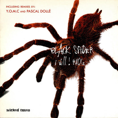 Black Spider : I Will ! Rmxs (12")