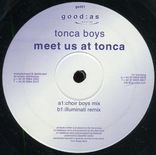Tonca Boys : Meet Us At Tonca (12")