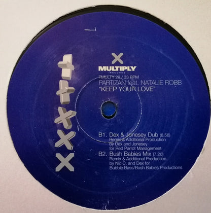 Partizan Feat. Natalie Robb : Keep Your Love (12")