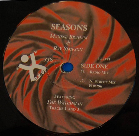 Maxine Braham & Ray Simpson (2) : Seasons (12")