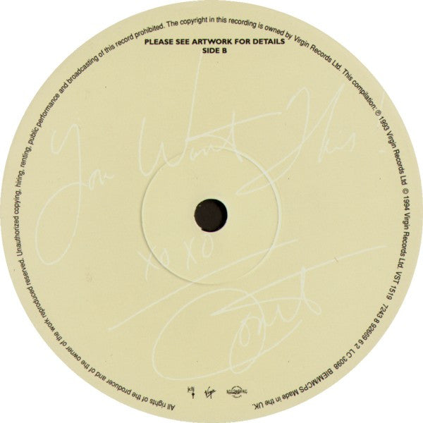 Janet Jackson : You Want This (12", Single)