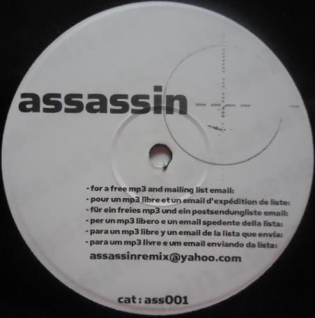 Assassin (7) V Adamski : Killer (12", S/Sided, Unofficial)