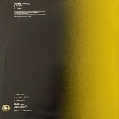 Transa : Enervate (12")