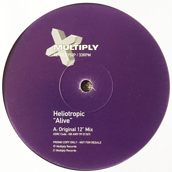 Heliotropic : Alive (12", Promo)