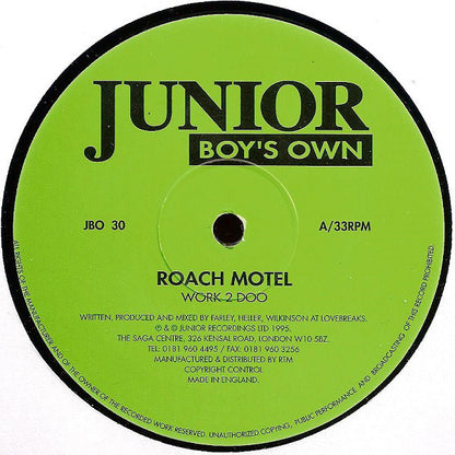 Roach Motel : Work 2 Doo (12")