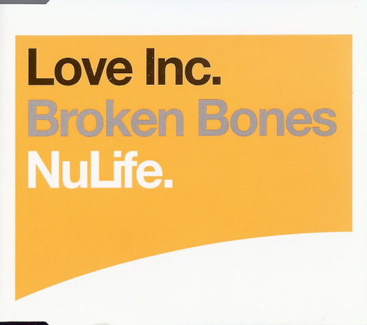 Love Inc : Broken Bones (CD, Single)