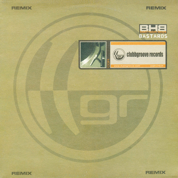 Bad Habit Boys : Bastards (Remixes) (12")