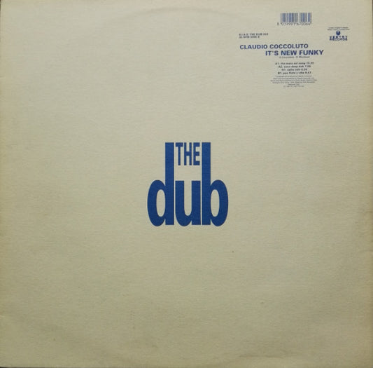 Claudio Coccoluto : It's New Funky (12")