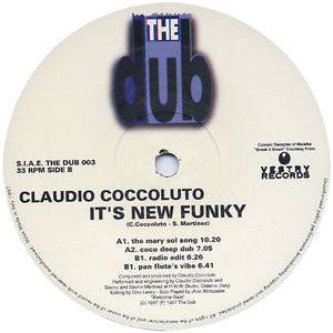 Claudio Coccoluto : It's New Funky (12")
