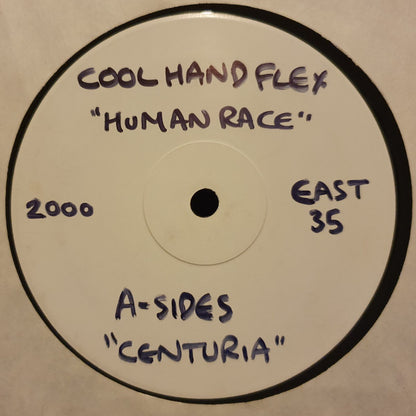 Cool Hand Flex & A-Sides : Human Race / Centuria (12", Promo)
