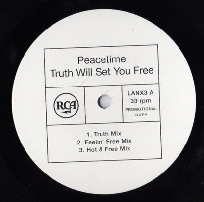 Peacetime : Truth Will Set You Free (12", Promo)