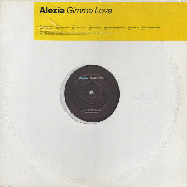 Alexia : Gimme Love (2x12", Promo)