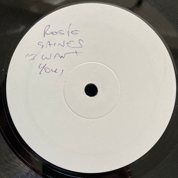 Rosie Gaines : I Want You (12", S/Sided, W/Lbl)