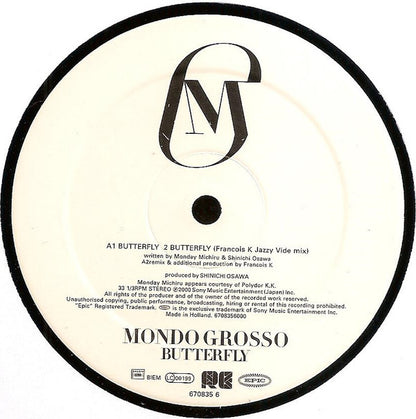 Mondo Grosso : Butterfly (12")