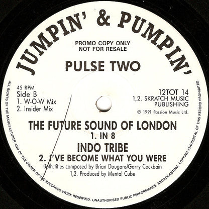 The Future Sound Of London / Smart Systems / Indo Tribe : Pulse Two (12", Promo)