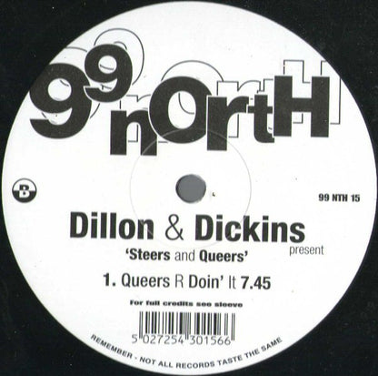 Dillon & Dickins : Steers And Queers (12")