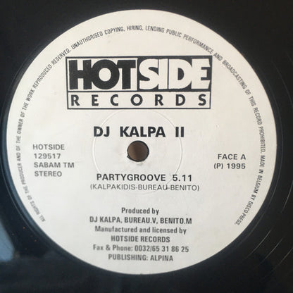DJ Kalpa : Partygroove (12")