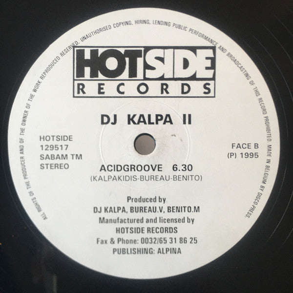 DJ Kalpa : Partygroove (12")
