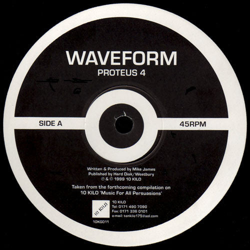 Waveform / McMillan & Anderson : Proteus 4 / Latino Breaks (12", Smplr)