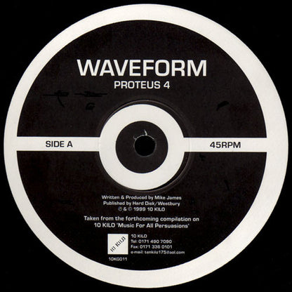 Waveform / McMillan & Anderson : Proteus 4 / Latino Breaks (12", Smplr)