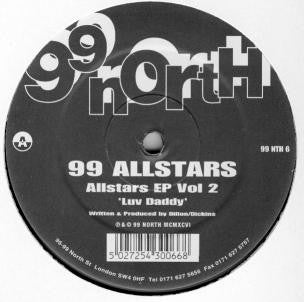 99 Allstars : Allstars EP Vol. 2 (12")