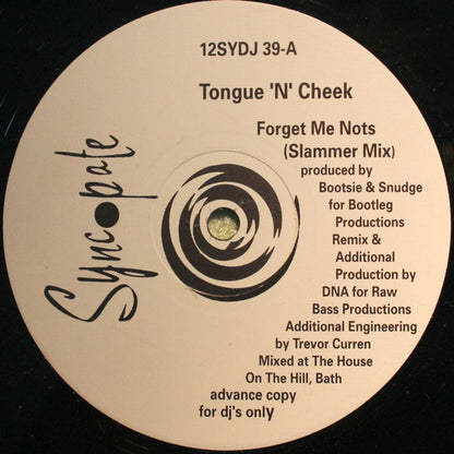 Tongue N Cheek : Forget Me Nots (12", Promo)