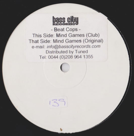 Beat Cops : Mind Games (12", W/Lbl)