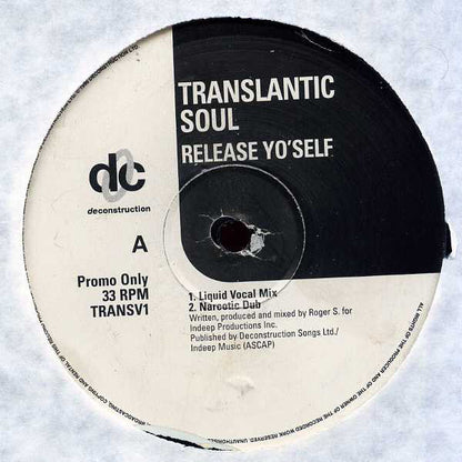 Transatlantic Soul : Release Yo'Self (2x12", Promo)