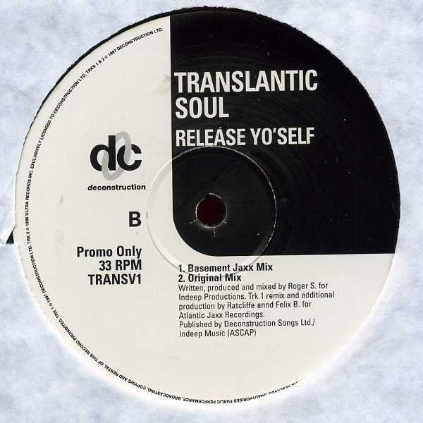 Transatlantic Soul : Release Yo'Self (2x12", Promo)