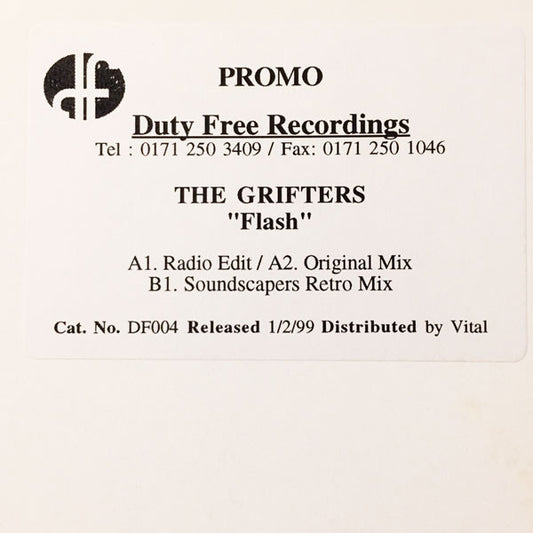The Grifters (2) : Flash (12", Promo, W/Lbl)